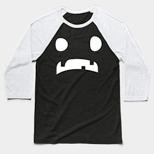 Monster Face Mask Baseball T-Shirt